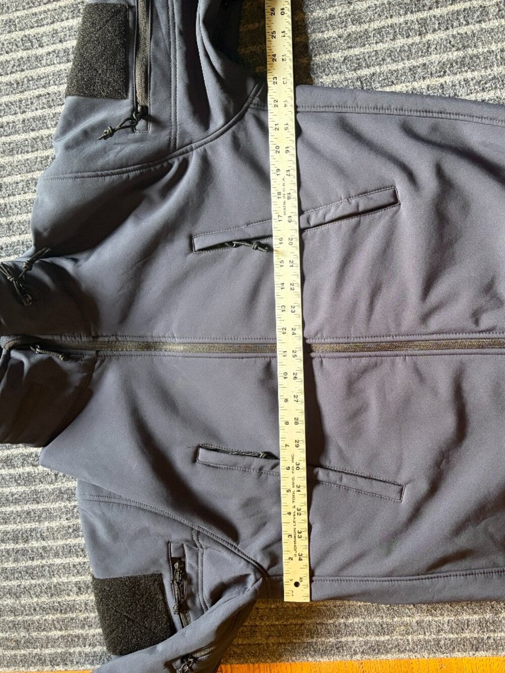 Rothco 9511 Special Ops Tactical Soft Shell Jacket Size Large Navy Blue - Picture 10 of 10